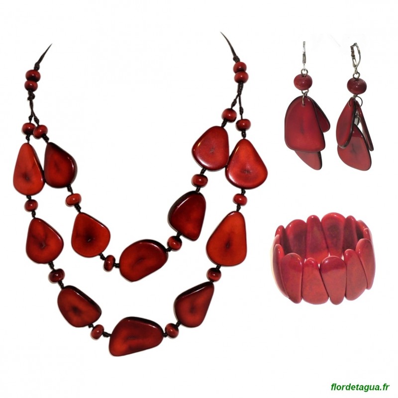 Offre Mindo Rouge en tagua Offre Mindo Rouge en tagua