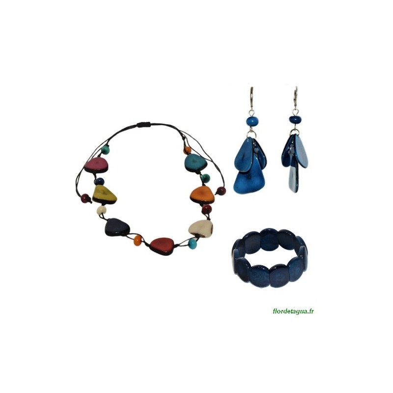 Offre Mindo simple multicolore en Tagua Offre Mindo simple multicolore en Tagua